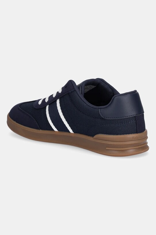 Chłopiec Polo Ralph Lauren sneakersy dziecięce HERITAGE COURT III T-TOE RL02430410 granatowy