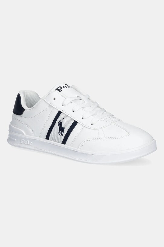 Polo Ralph Lauren sneakers HERITAGE COURT III T-TOE textil alb RL02475101