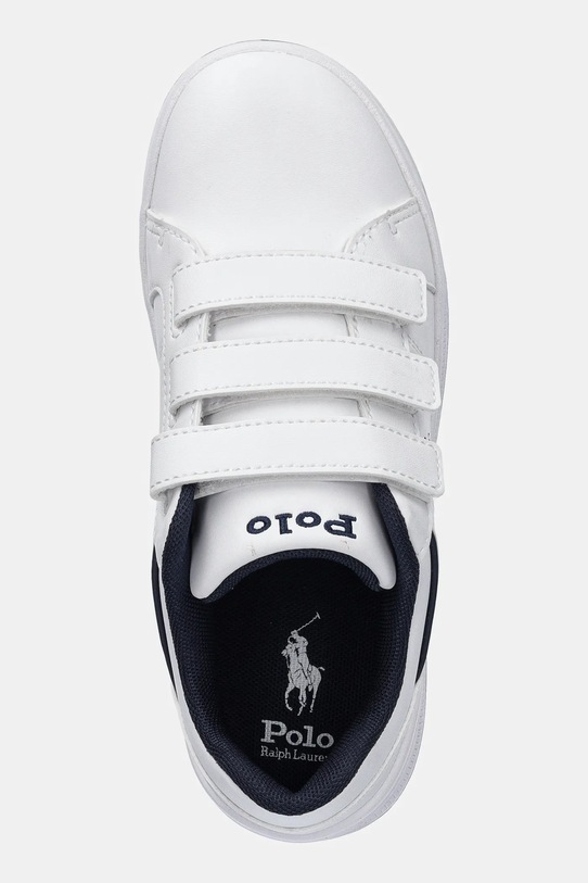 Кожени маратонки Polo Ralph Lauren HERITAGE COURT IV EZ бял RL02474101