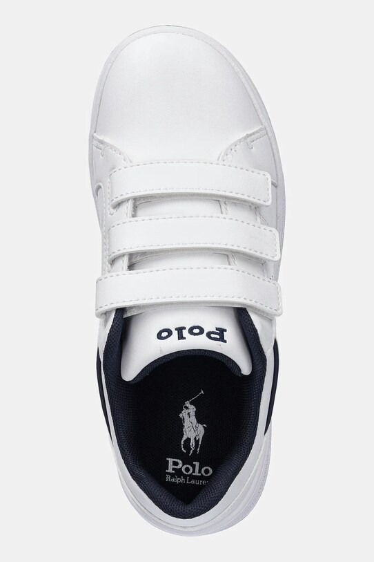 Kožené sneakers boty Polo Ralph Lauren HERITAGE COURT IV EZ námořnická modř RL02474101