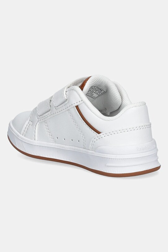 Chłopiec Polo Ralph Lauren sneakersy dziecięce HERITAGE COURT IV EZ RL01972111 brązowy