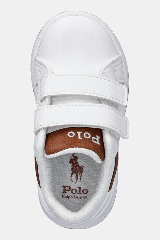 Polo Ralph Lauren sneakersy dziecięce HERITAGE COURT IV EZ brązowy RL01972111