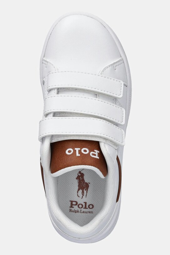 Polo Ralph Lauren sneakersy dziecięce HERITAGE COURT IV EZ brązowy RL02474104