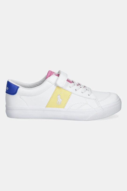 Otroške superge Polo Ralph Lauren RYLEY PS RL02450101 bela SS25