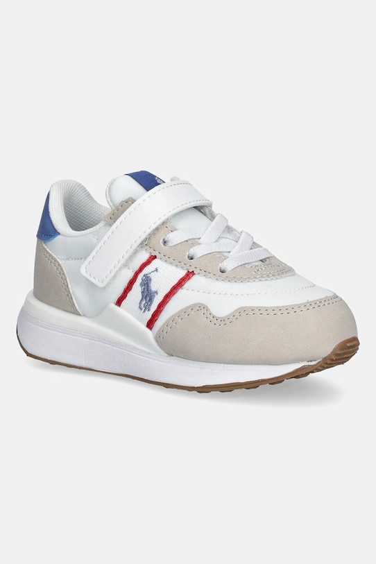 Polo Ralph Lauren sneakersy dziecięce TRAIN 89 SPORT PS imitacja skóry licowej szary RL01975100