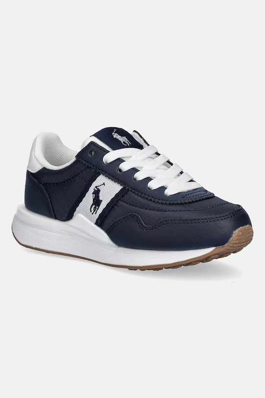 Dětské sneakers boty Polo Ralph Lauren TRAIN 89 SPORT imitace kůže námořnická modř RL01503410
