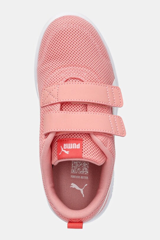 Puma sneakersy dziecięce Courtflex V3 Mesh PS pomarańczowy 398085.K