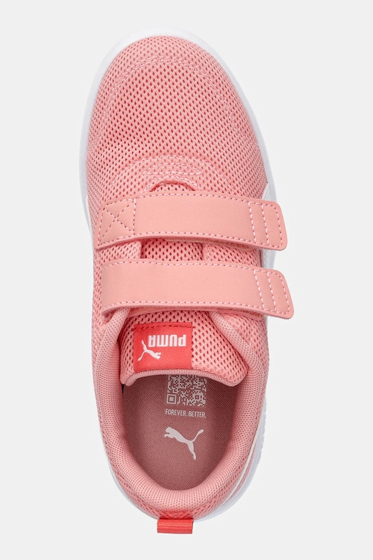 Puma sneakers pentru copii Courtflex V3 Mesh PS portocaliu 398085.K
