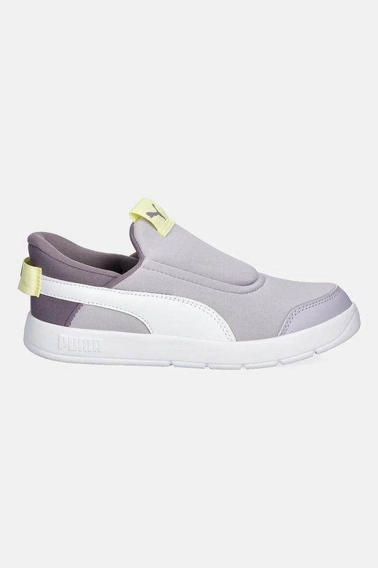 Puma sneakersy dziecięce Courtflex v3 SLIPTECH PS 399734.K fioletowy AW25