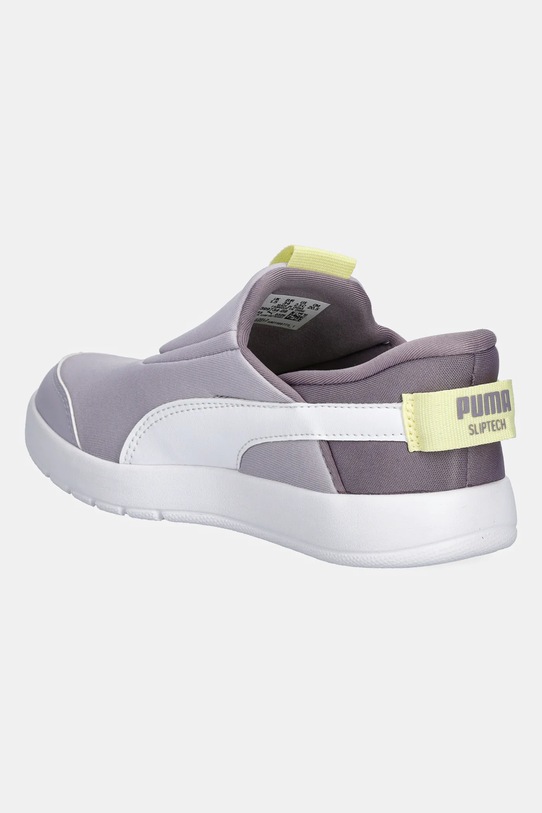 Chłopiec Puma sneakersy dziecięce Courtflex v3 SLIPTECH PS 399734.K fioletowy
