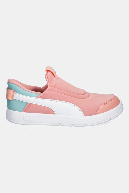 Puma sneakersy dziecięce Courtflex v3 SLIPTECH PS 399734.K różowy SS25