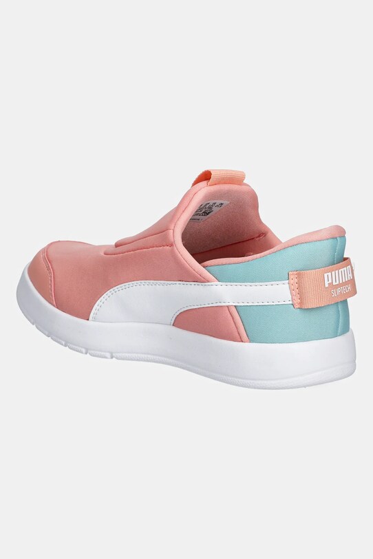 Chłopiec Puma sneakersy dziecięce Courtflex v3 SLIPTECH PS 399734.K różowy