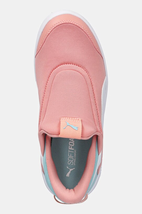 Puma sneakersy dziecięce Courtflex v3 SLIPTECH PS różowy 399734.K
