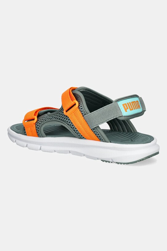 Chłopiec Puma sandały dziecięce Puma Evolve Sandal Jr 390449.PPYA zielony