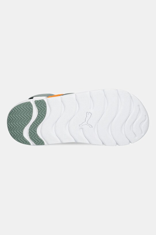 Puma sandały dziecięce Puma Evolve Sandal Jr 390449.PPYA zielony