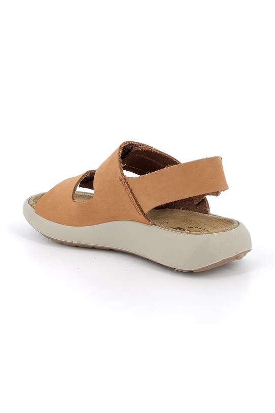 CHLAPEC Dětské kožené sandály Primigi 7898700.31.35 hnědá