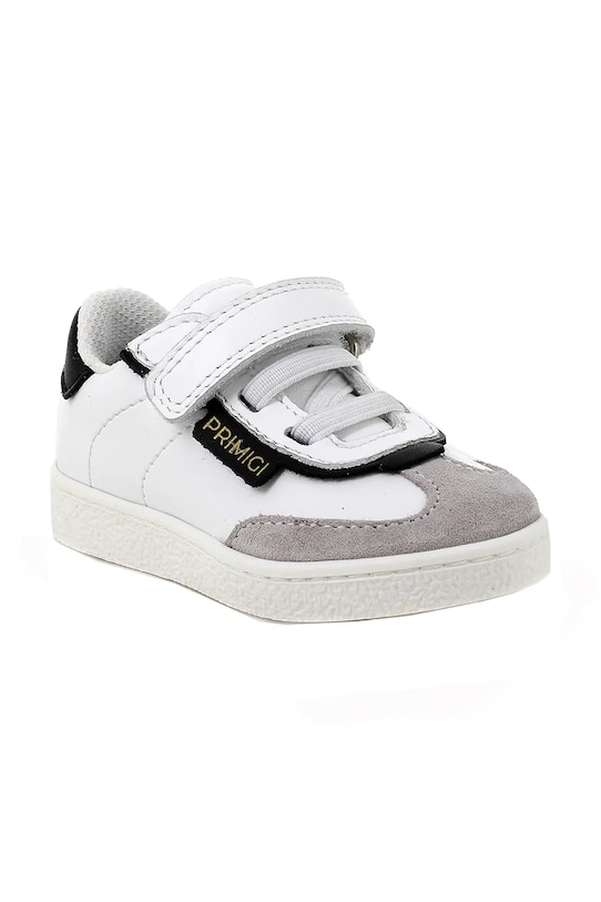 Primigi sneakers pentru copii piele întoarsă alb 7904100.25.29