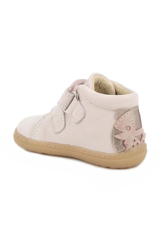 CHLAPEC Dětské kožené polobotky Primigi 7907122.25.29 béžová