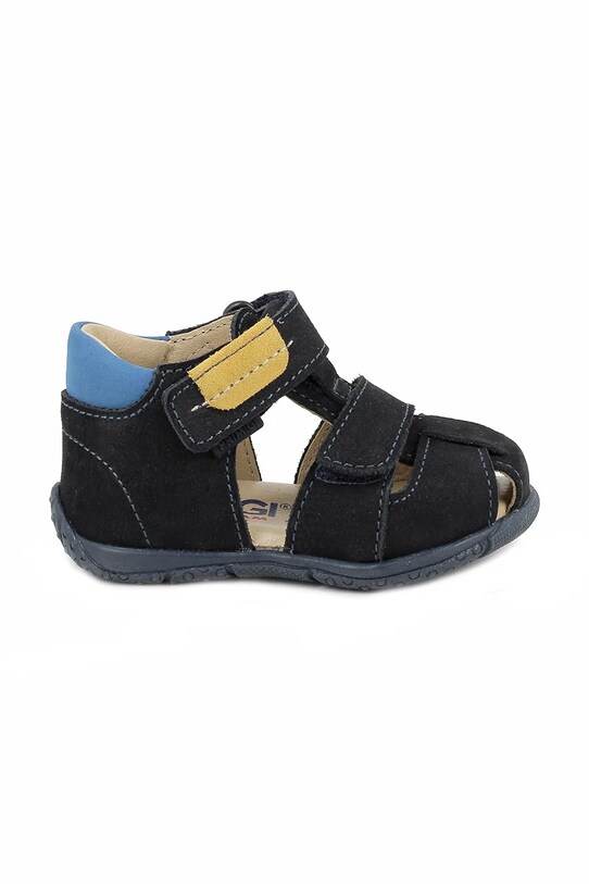 Primigi sandale din piele întoarsă pentru copii 7911511 bleumarin SS25