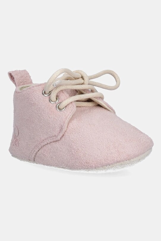 Dětské boty United Colors of Benetton nezateplené růžová 82W7AD00G.W.Seasonal