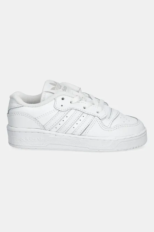 Detské kožené tenisky adidas Originals RIVALRY LOW IF5246 biela SS25