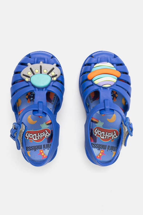 Sandále Melissa POSSESSION + PLAY DOH Planet friendly modrá M.35987.K