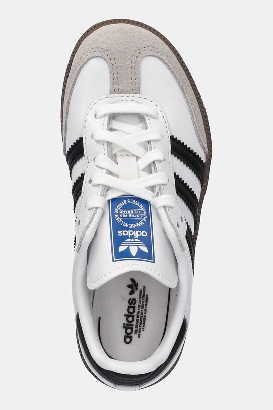 Kožne tenisice adidas Originals SAMBA OG bijela IE3677