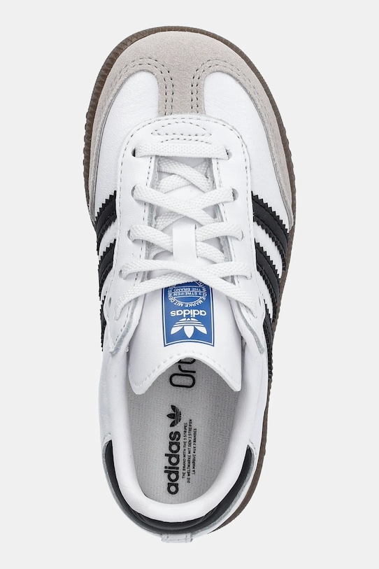 Шкіряні кросівки adidas Originals SAMBA OG білий IE3679