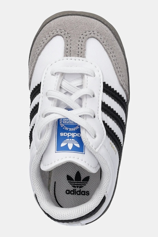adidas Originals sneakers pentru bebeluși SAMBA CRIB alb JI2758