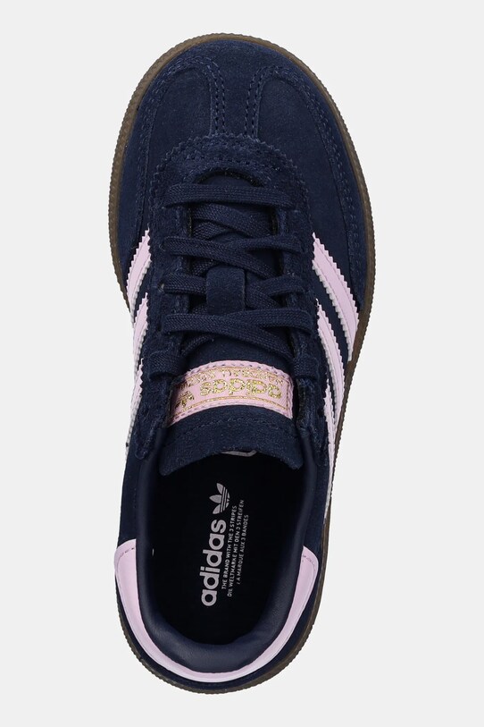 Semišové sneakers boty adidas Originals HANDBALL SPEZIAL námořnická modř JI2897