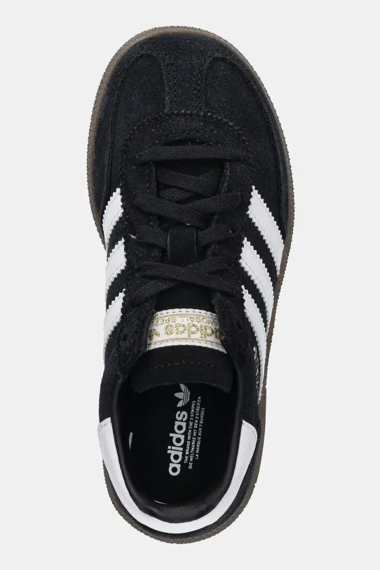 adidas Originals sneakers din piele intoarsă HANDBALL SPEZIAL negru JI2894