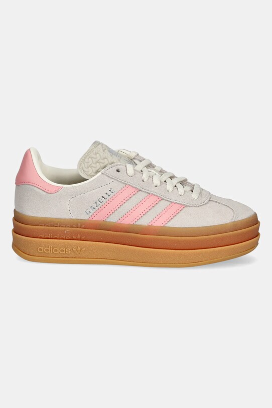 Дитячі кросівки adidas Originals GAZELLE BOLD JQ7409 бежевий SS25