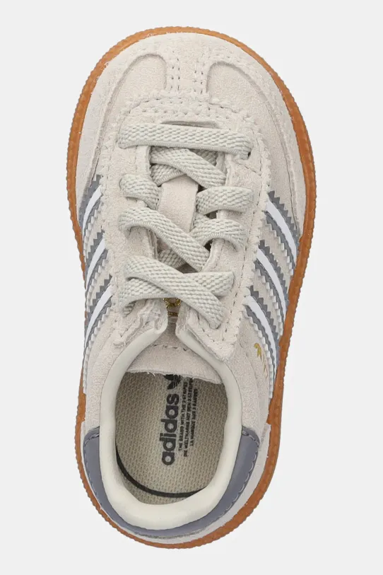 adidas Originals sneakersy zamszowe dziecięce HANDBALL SPEZIAL beżowy JI0459