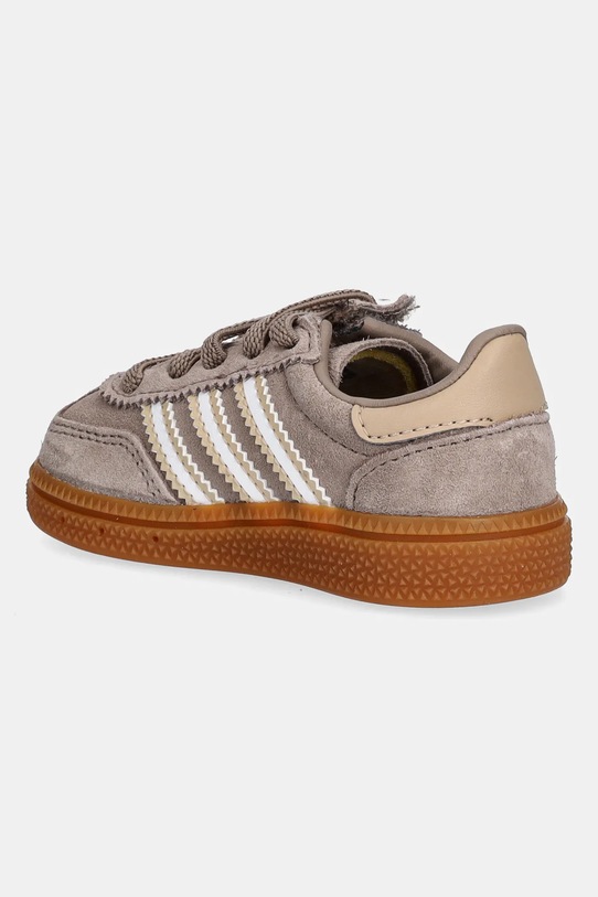 Κοριτσίστικα Παιδικά sneakers σουέτ adidas Originals HANDBALL SPEZIAL JI0460 καφέ