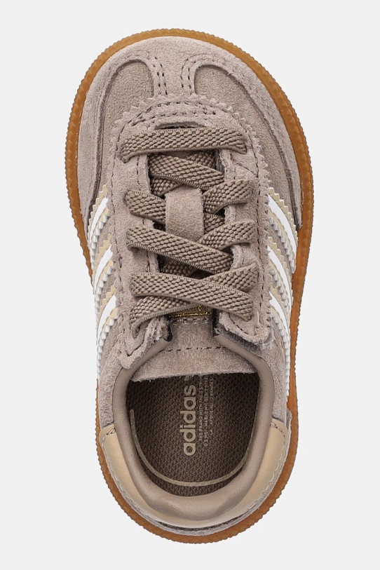 Παιδικά sneakers σουέτ adidas Originals HANDBALL SPEZIAL καφέ JI0460