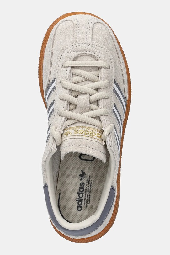 adidas Originals sneakers de piele întoarsă pentru copii HANDBALL SPEZIAL bej JI0456