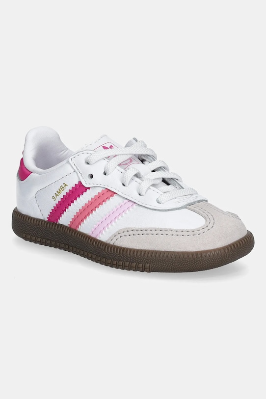 adidas Originals sneakersy SAMBA OG tekstylny różowy JP5496