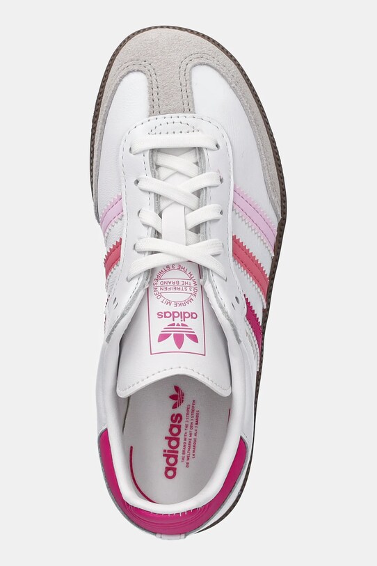 adidas Originals scarpe da ginnastica per bambini in pelle SAMBA OG rosa JP5494