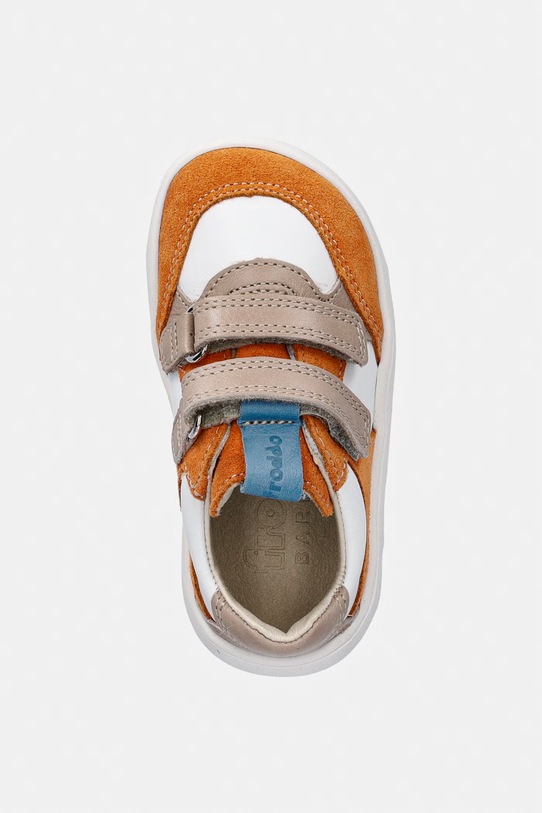Detské kožené tenisky Froddo BAREFOOT ZERU SPRING oranžová G3130264.22.24