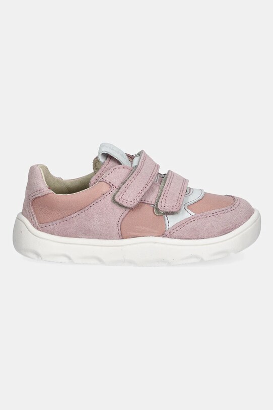 Dětské kožené sneakers boty Froddo BAREFOOT ZERU SPRING G3130264.22.24 růžová SS25