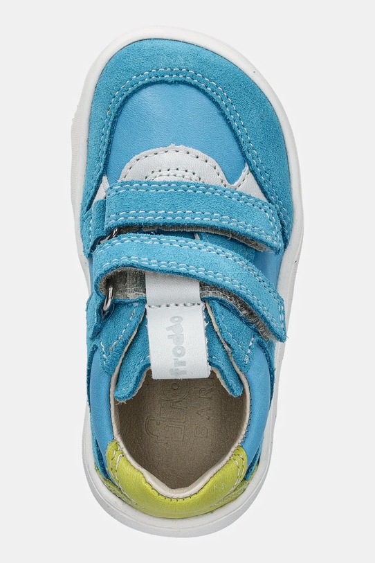 Παιδικά δερμάτινα αθλητικά παπούτσια Froddo BAREFOOT ZERU SPRING μπλε G3130264.22.24