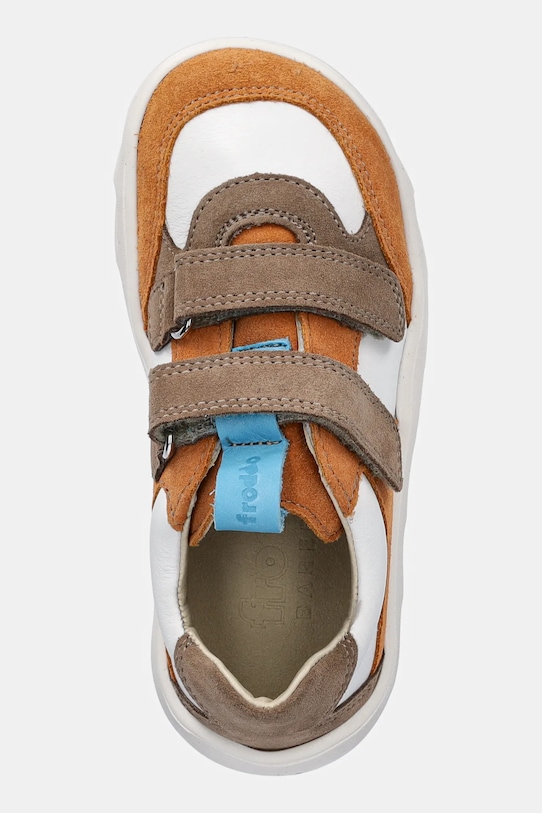 Froddo teniși din piele copii BAREFOOT ZERU SPRING maro G3130264.25.30