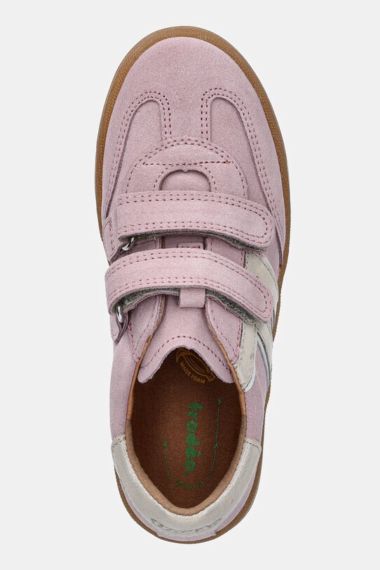 Froddo sneakers de piele întoarsă pentru copii LOU roz G3130269.24.30