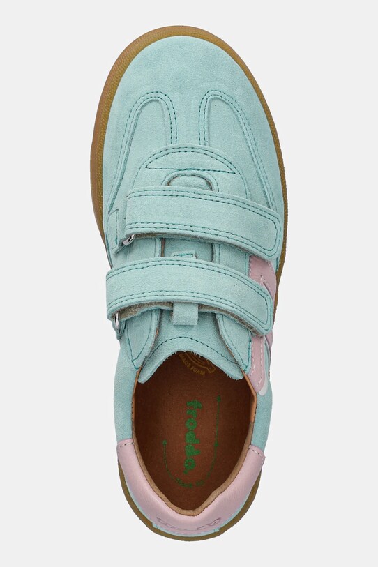 Froddo sneakers de piele întoarsă pentru copii LOU turcoaz G3130269.31.32