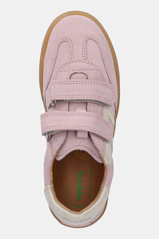 Froddo sneakersy zamszowe dziecięce LOU różowy G3130269.31.32