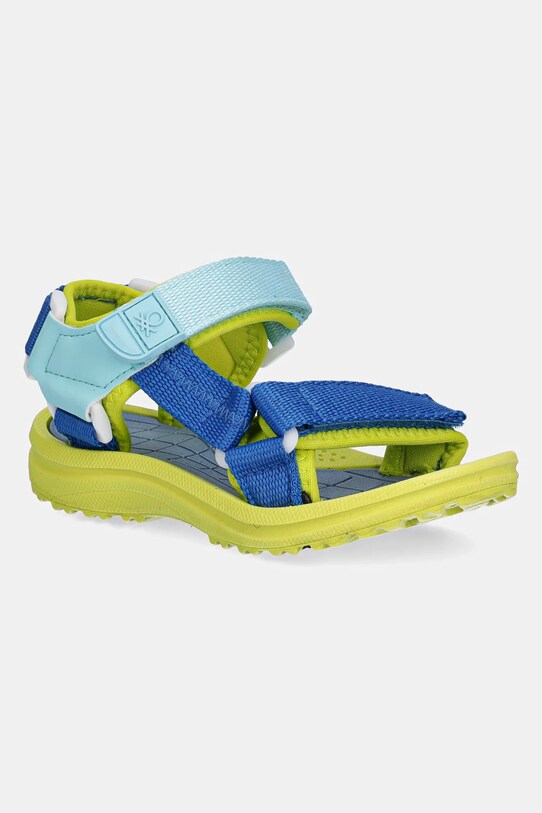 United Colors of Benetton sandały dziecięce syntetyczny niebieski 8EIKGD01C.P.Seasonal