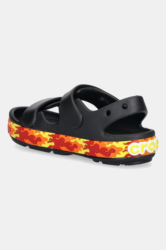 Băieți Crocs sandale copii CROCBAND CRUISER FLAMES SANDAL KIDS 211268.CROCS.CROCBAND.C negru