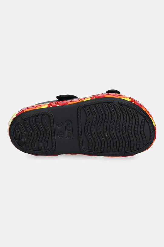 Crocs sandale copii CROCBAND CRUISER FLAMES SANDAL KIDS 211268.CROCS.CROCBAND.C negru