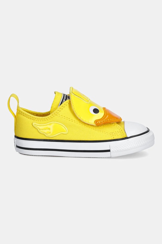 Παιδικά πάνινα παπούτσια Converse CHUCK TAYLOR ALL STAR ONE STRAP A11838C κίτρινο SS25