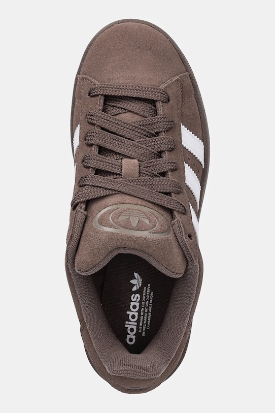 adidas Originals sneakersy zamszowe dziecięce CAMPUS 00s J brązowy JR3870